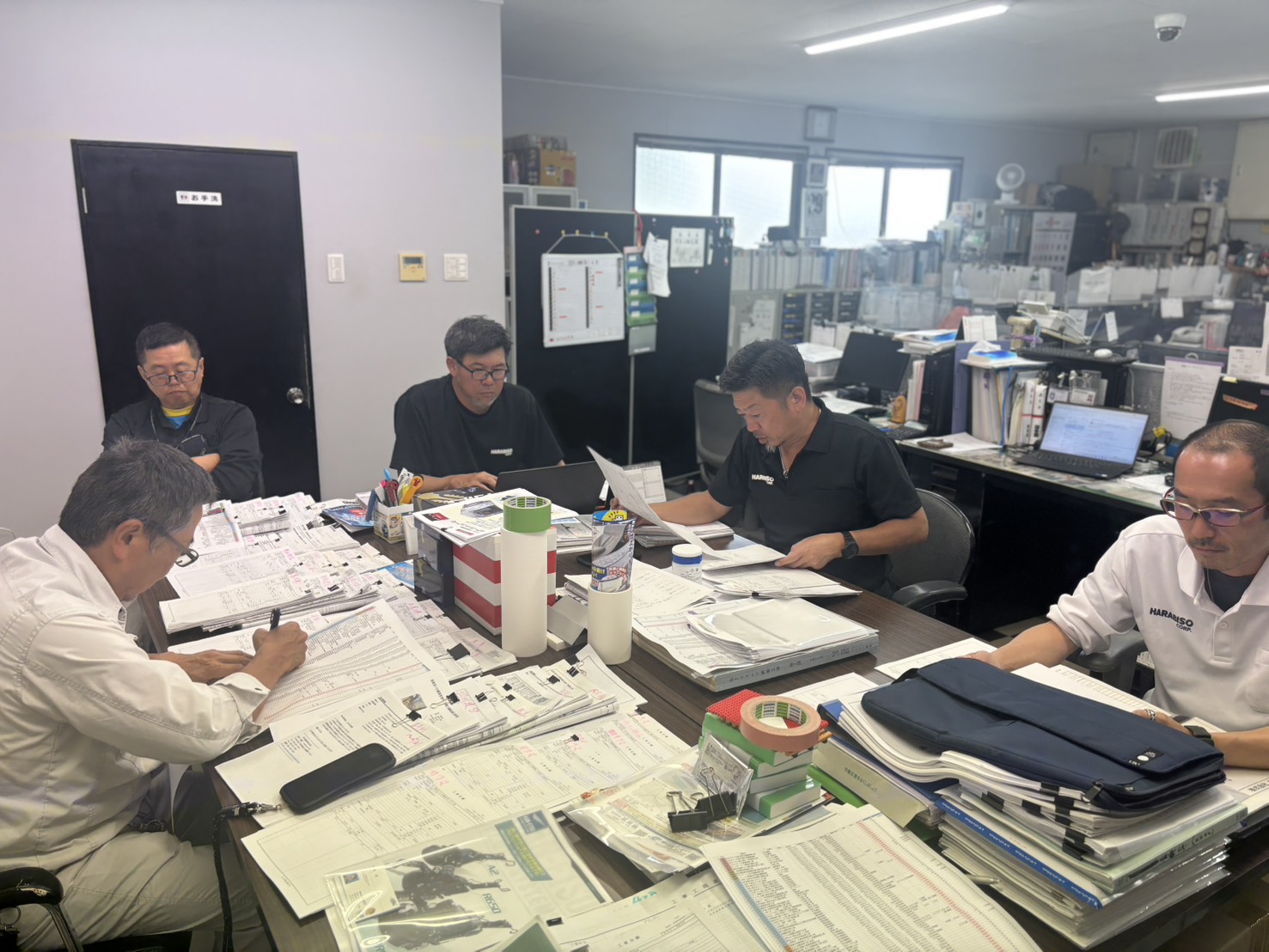 従業員対談の様子