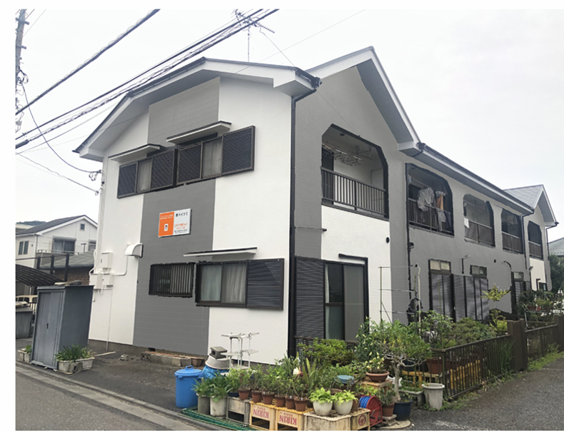 グレーで塗装したイメージ