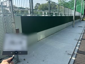 都立府中の森公園　黒板塗装　R6.8　府中市