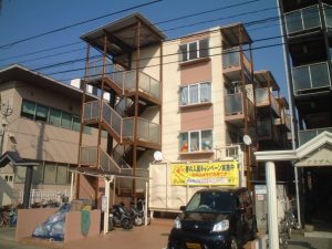 某アパート塗装、防水工事